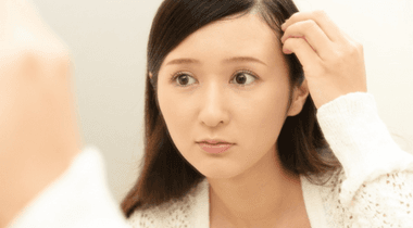 頭皮が弱く、敏感肌で悩む